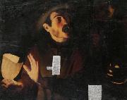 Trophime Bigot Schreiender Mann oil painting